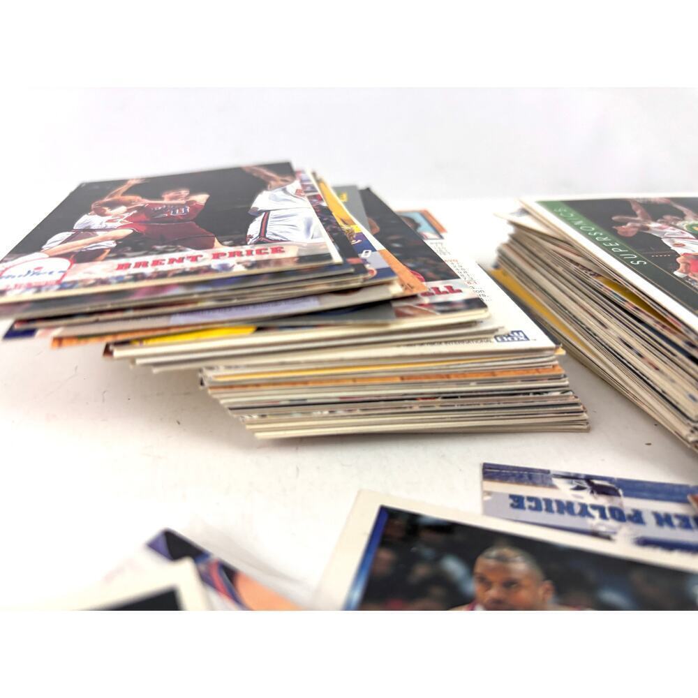 Lot Basketball Trading‎ Cards 1990s Mixed Loose NBA Hoops Sports Topps - Picture 7 of 10